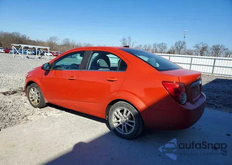 2012 Chevrolet Sonic Lt из США, поврежденный, VIN 1G1JC5SH3C4185436